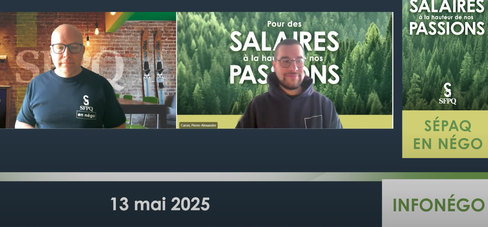 SFPQ | Sépaq - Négociation