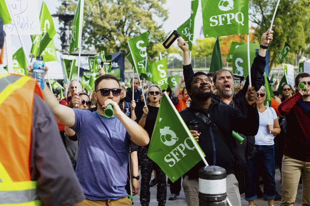 Sfpq Rbp Les membres du SFPQ se font entendre devant l’Assemblée nationale